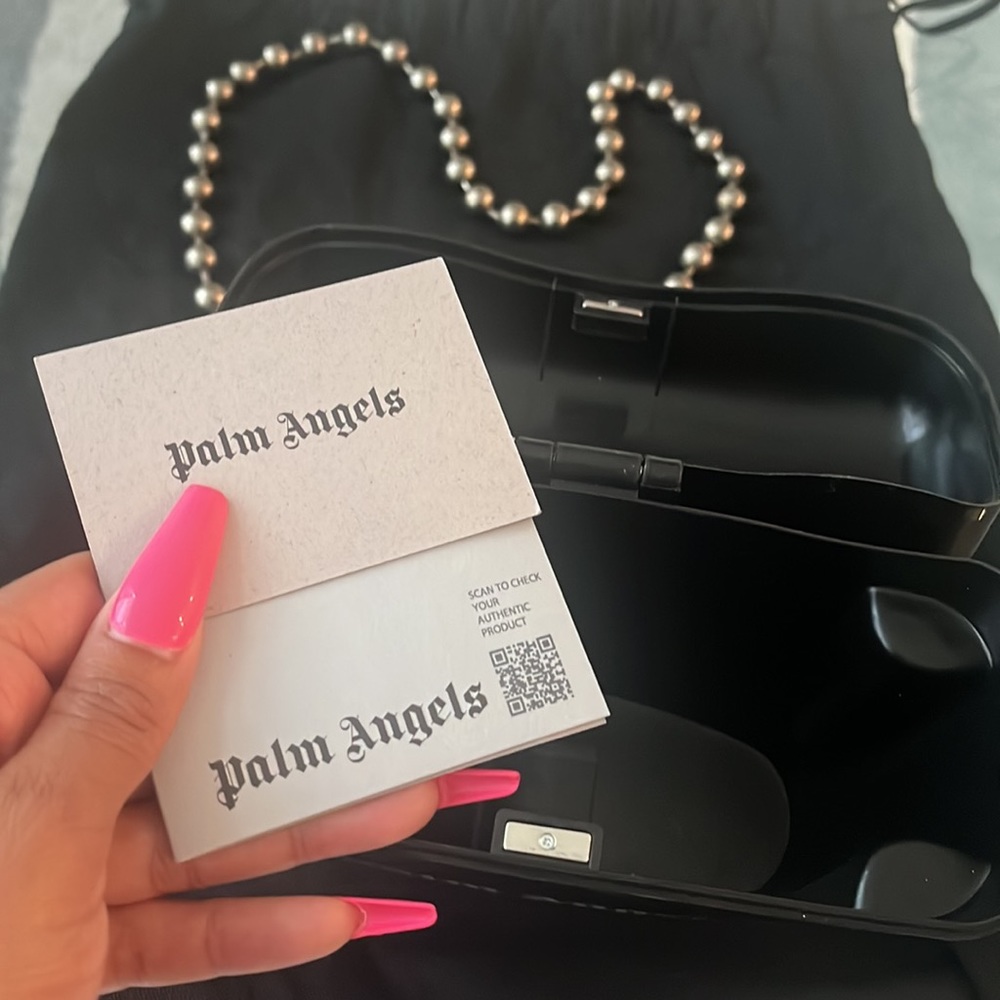 🌴PALM ANGELS MINI PADLOCK BAG (DAMAGED CAN BW EASILY REPAIRED)🌴 - Picture 5 of 8